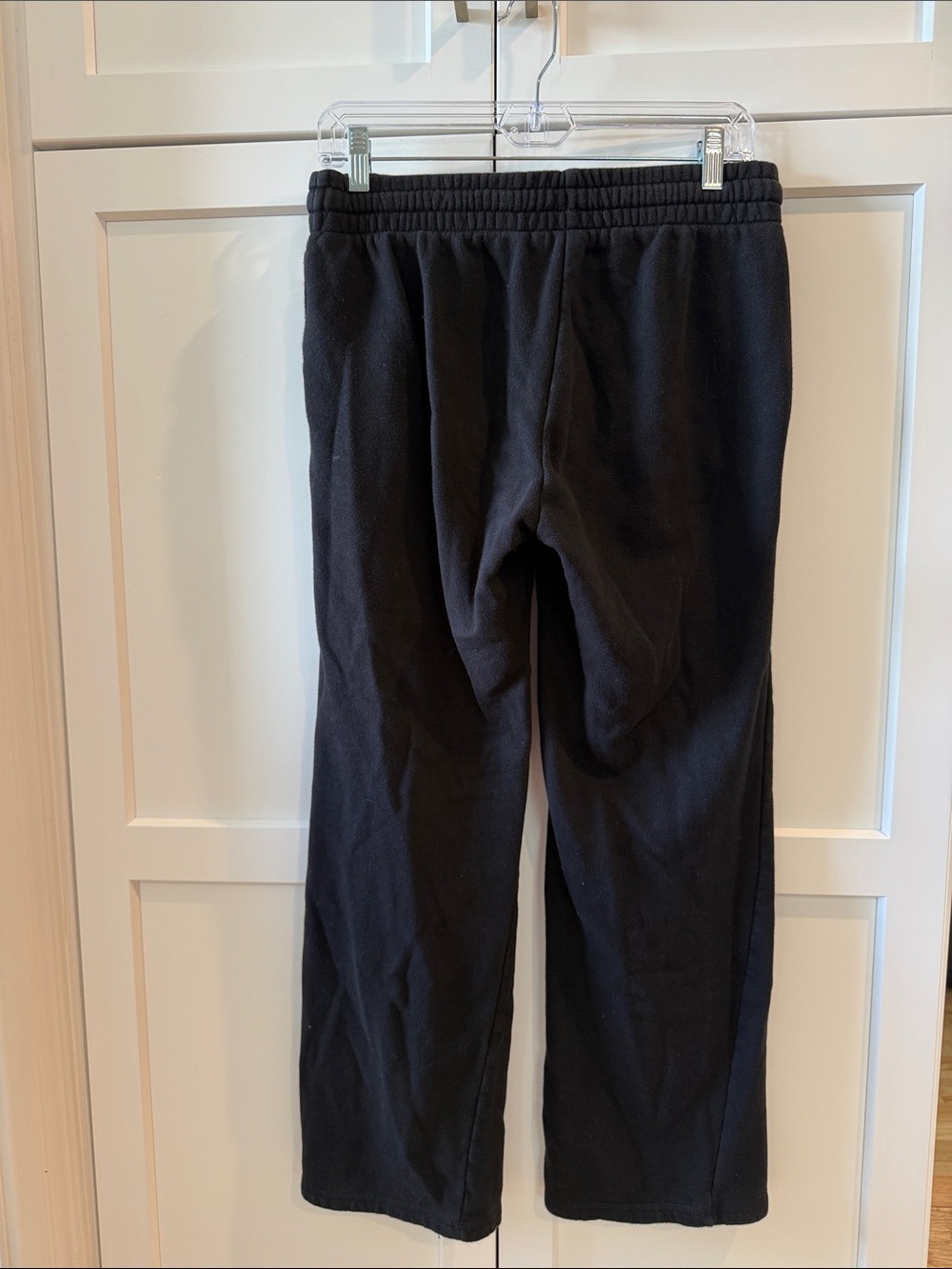 GAP Black Jogger Sweatpants with White Logo - Picture 2 of 2
